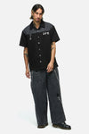 Dangerfield NZ - Whirl Yoke Shirt - black