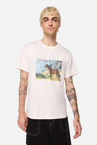 Dangerfield NZ - Not Horsing Around Tee - white