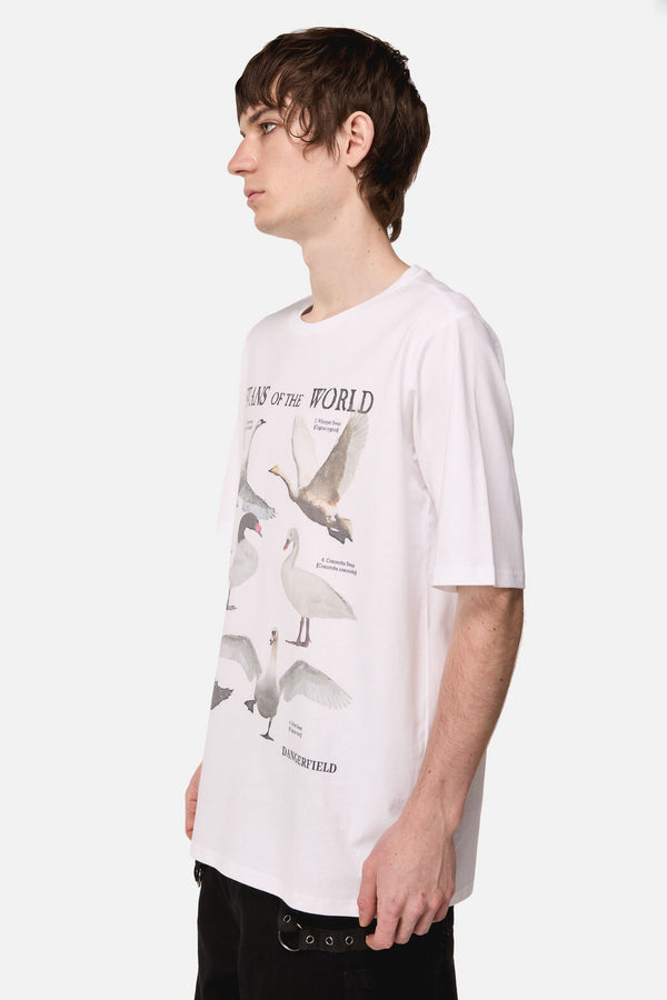Dangerfield NZ - Swan Species Tee - white