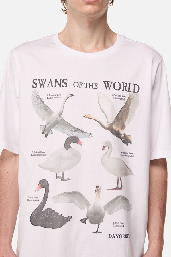 Dangerfield NZ - Swan Species Tee - white