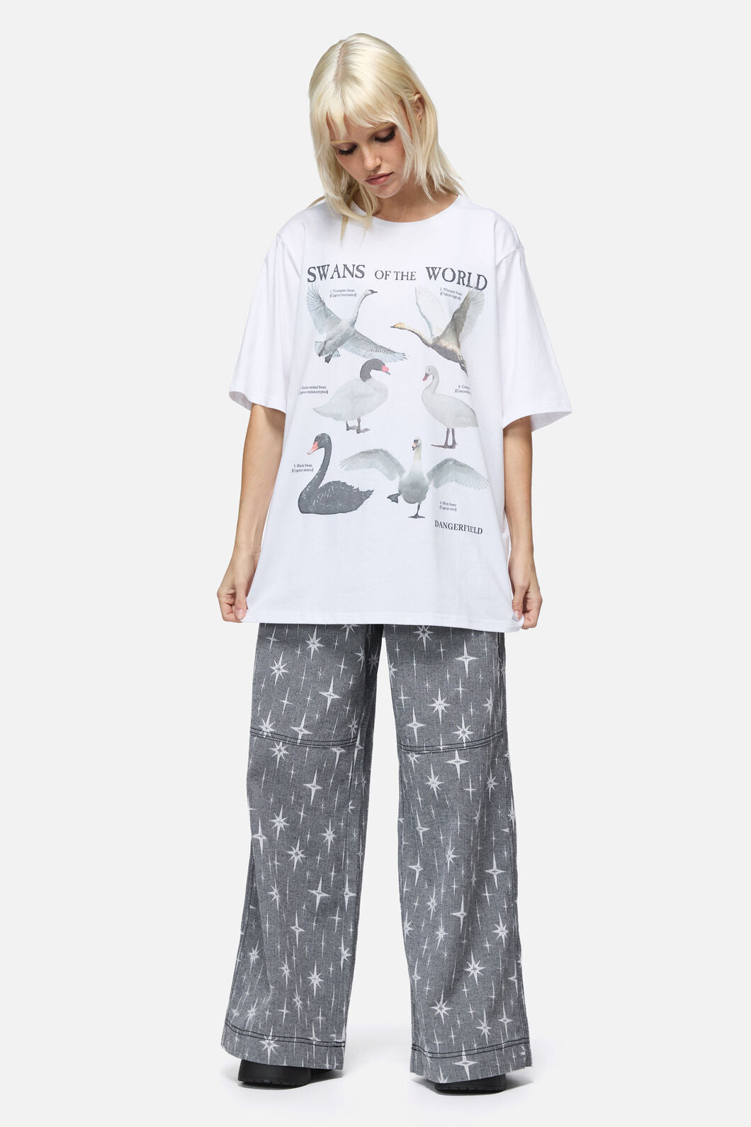Dangerfield NZ - Swan Species Tee - white