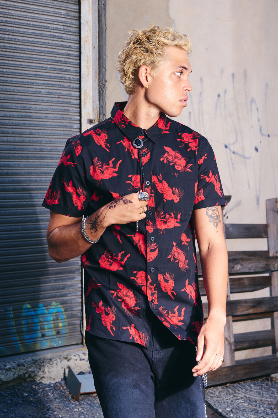 Dangerfield NZ - Jackalope Shirt - black