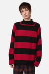 Dangerfield NZ - Jackalope Stripe Knit - black-red
