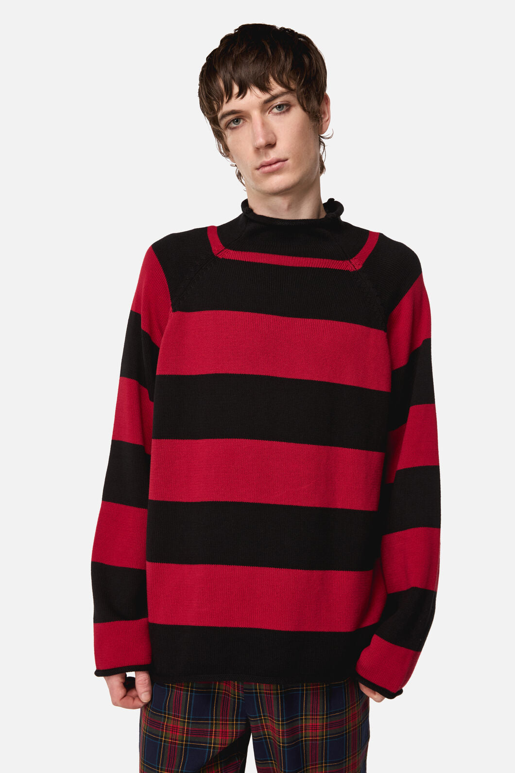 Dangerfield NZ - Jackalope Stripe Knit - black-red