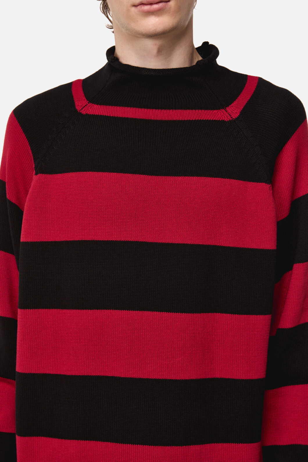 Dangerfield NZ - Jackalope Stripe Knit - black-red