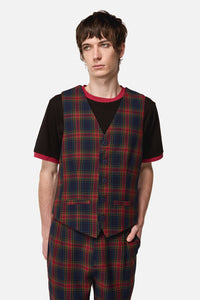 Dangerfield NZ - Antler Check Vest - multi