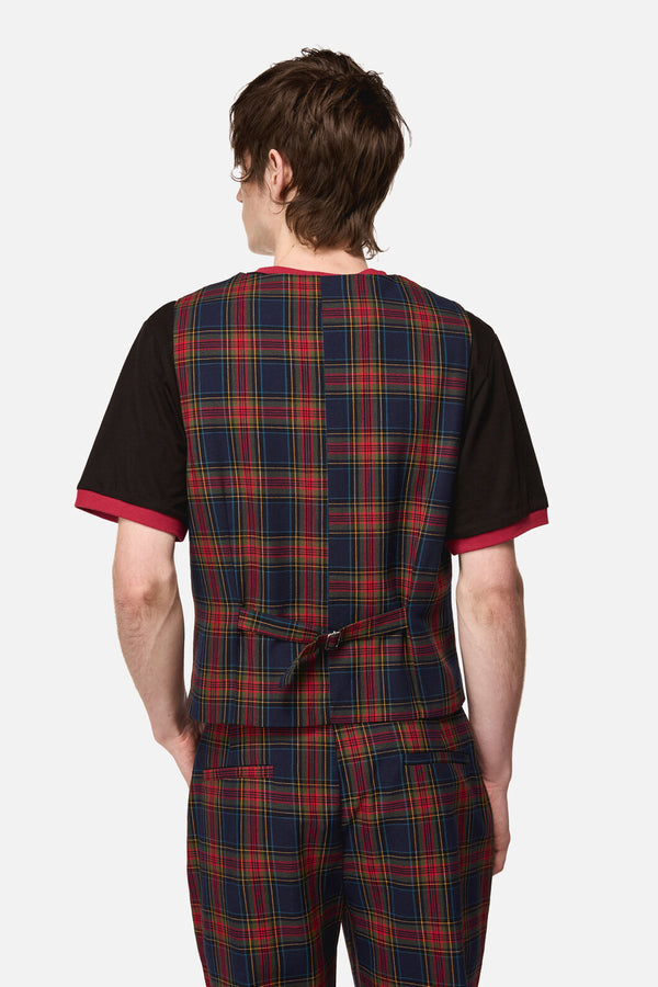 Dangerfield NZ - Antler Check Vest - multi