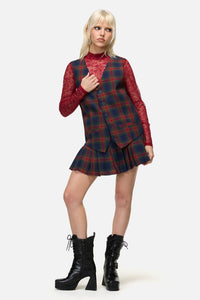 Dangerfield NZ - Antler Check Vest - multi