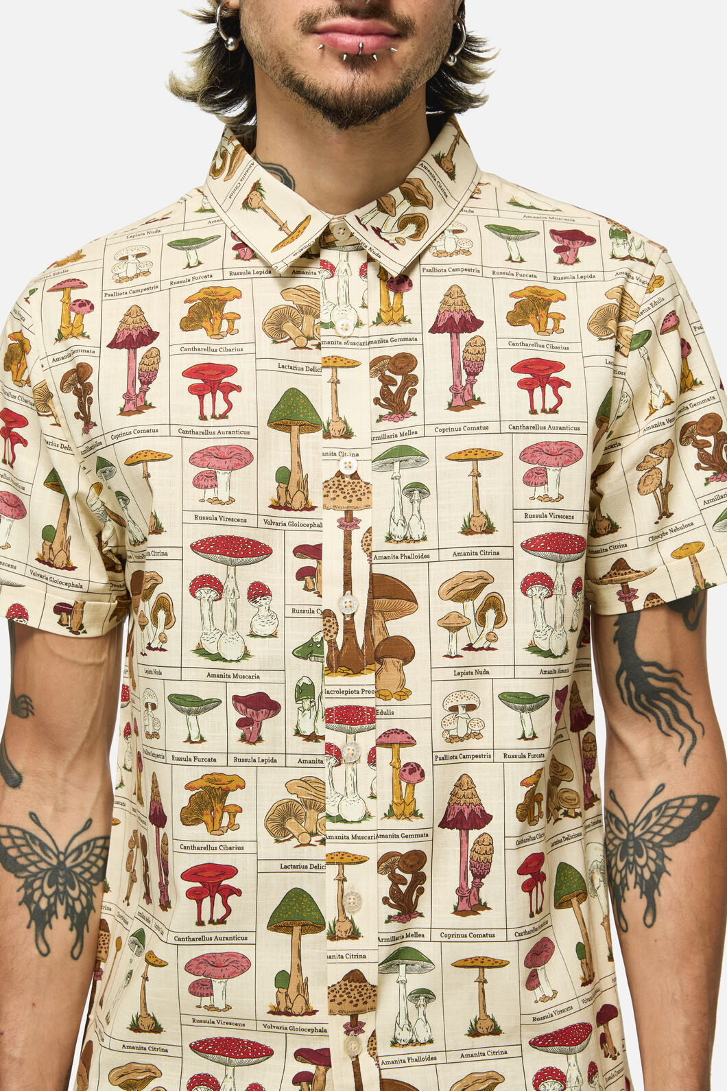Dangerfield NZ - Fungus SS Shirt - cream