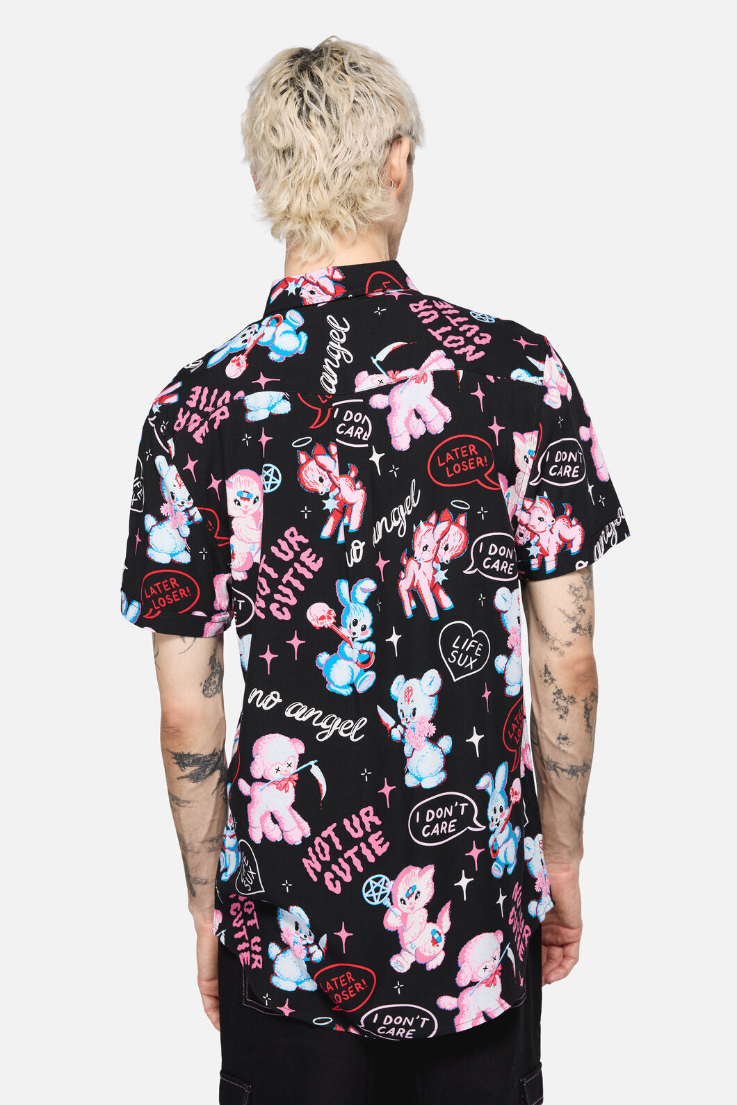 Dangerfield NZ - Creeps Goth SS Shirt - black