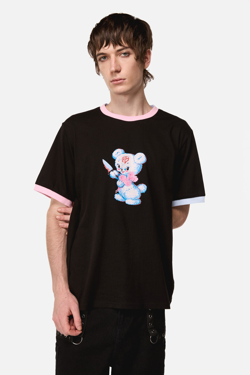 Dangerfield NZ - Creeps Goth Graphic Tee - black