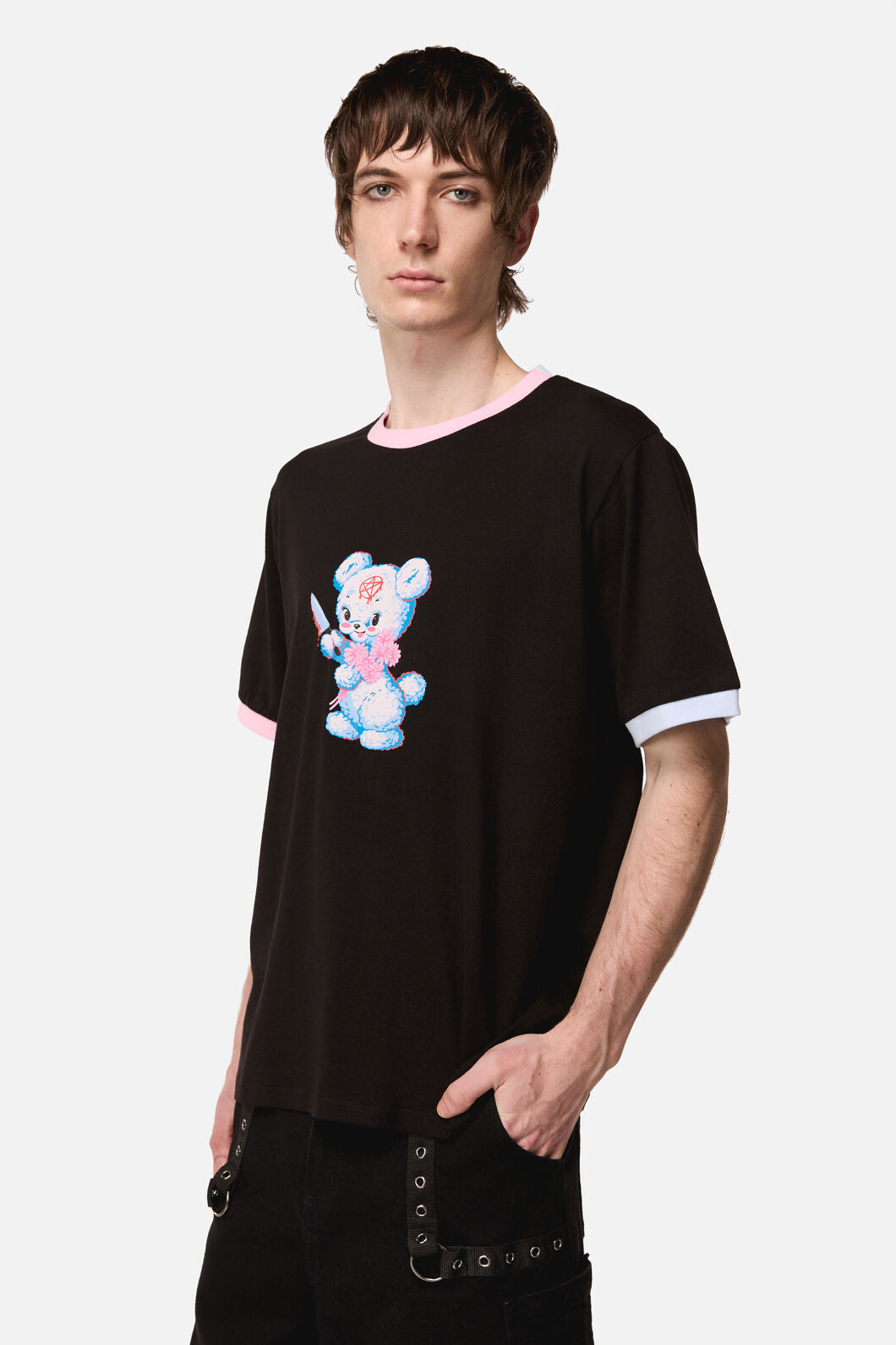 Dangerfield NZ - Creeps Goth Graphic Tee - black