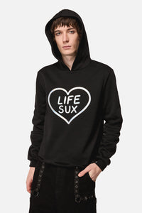 Dangerfield NZ - Hater Goth Hoodie - black