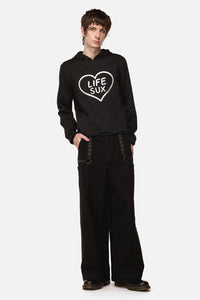 Dangerfield NZ - Hater Goth Hoodie - black