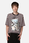 Dangerfield NZ - Hater Distressed Tee - black-pink