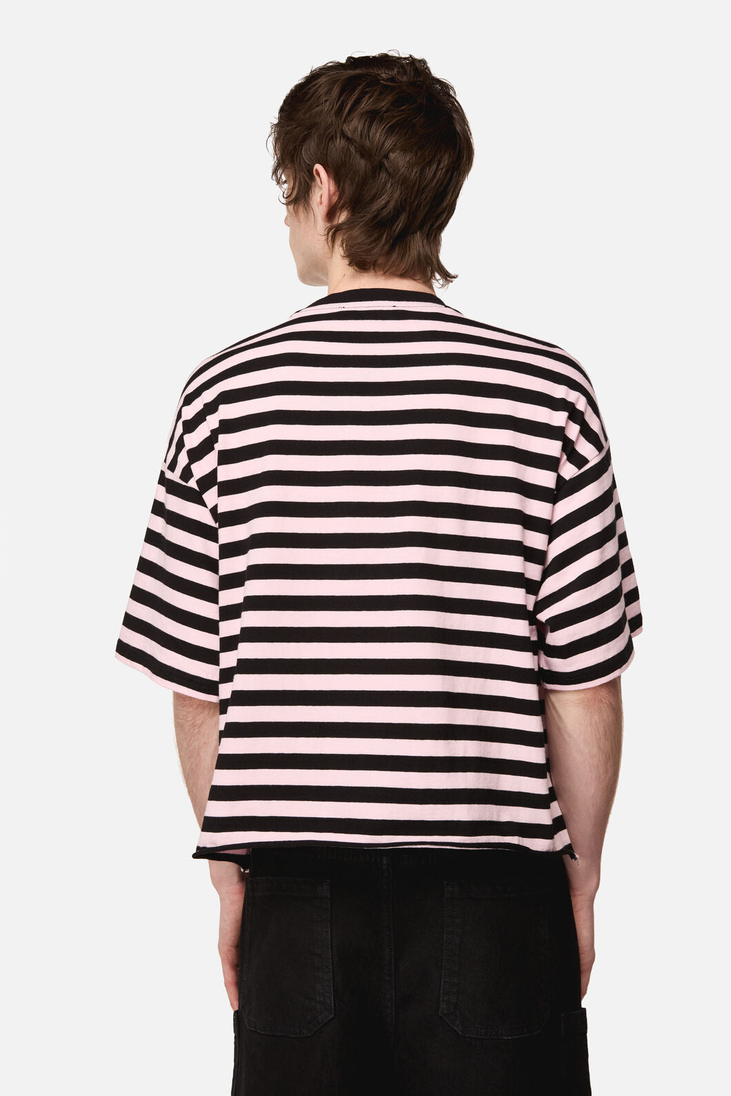 Dangerfield NZ - Hater Distressed Tee - black-pink