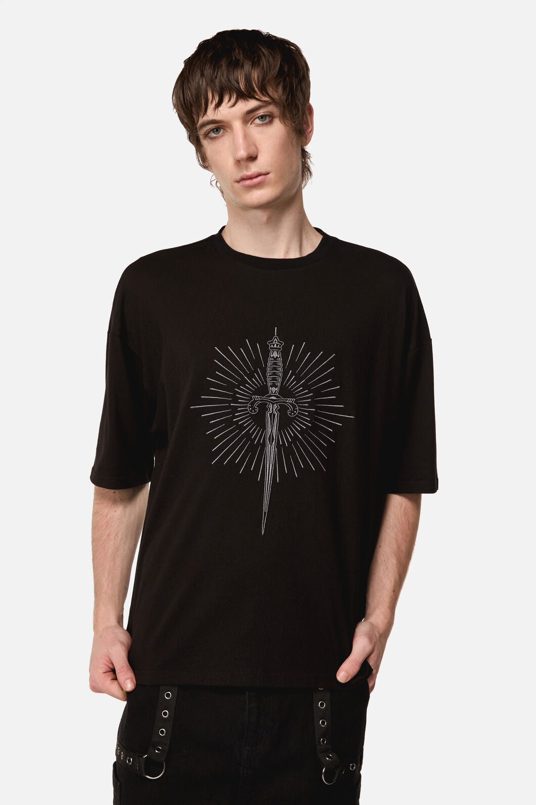 Dangerfield NZ - Dagger Goth Tee - black