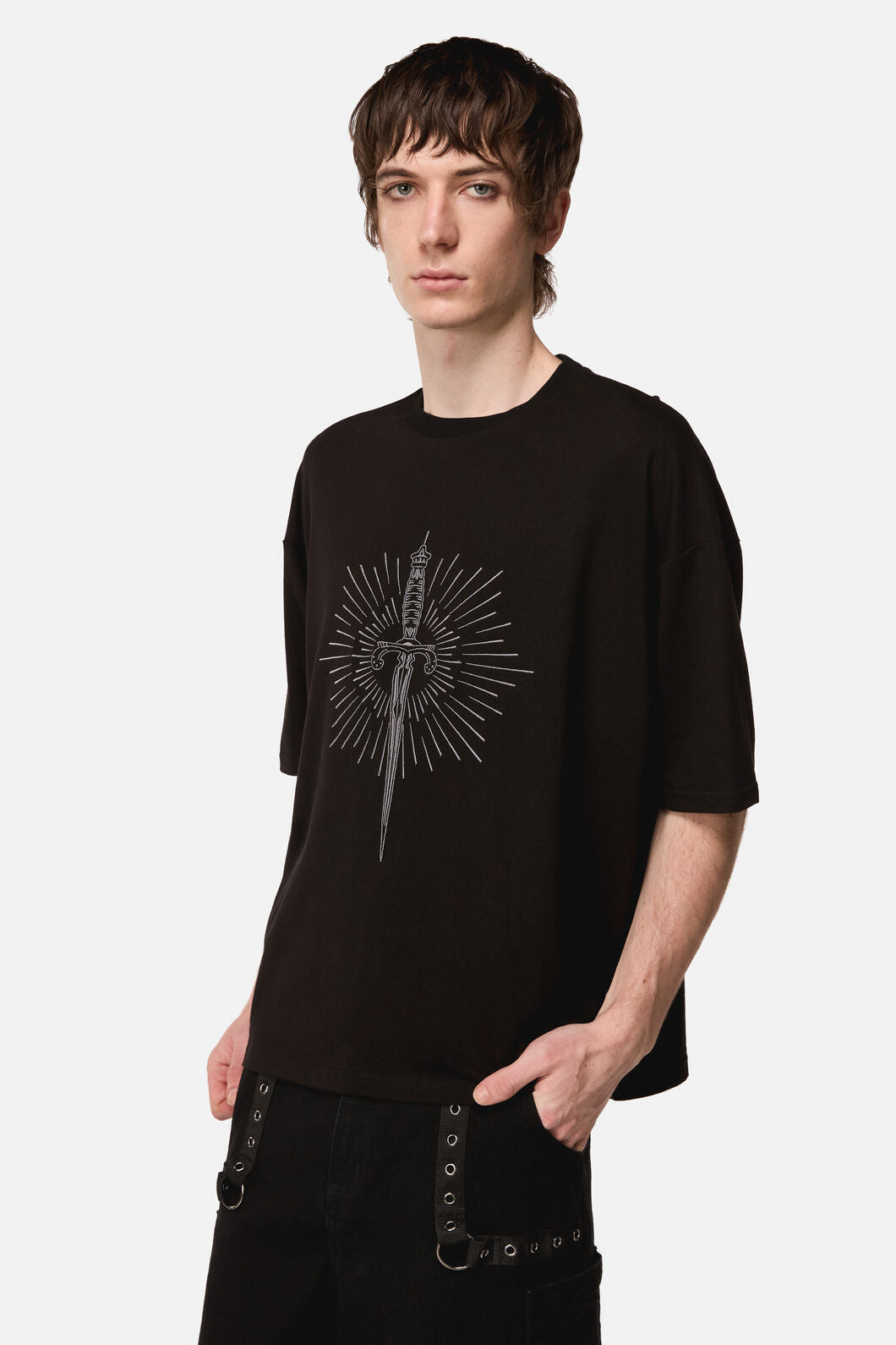 Dangerfield NZ - Dagger Goth Tee - black