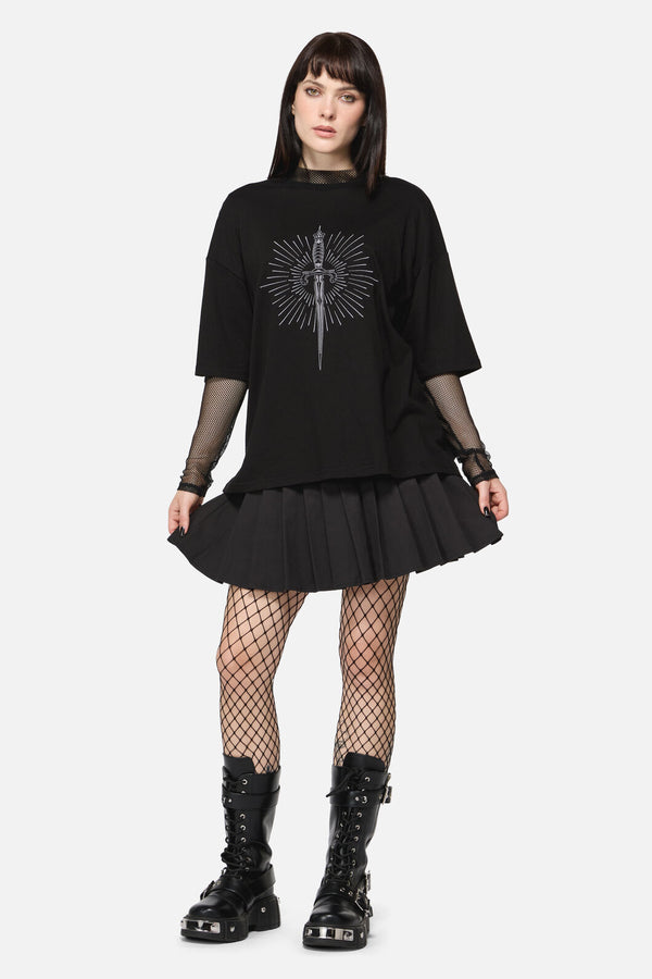 Dangerfield NZ - Dagger Goth Tee - black