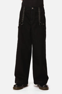 Dangerfield NZ - Mischief Eyelet Jean - black