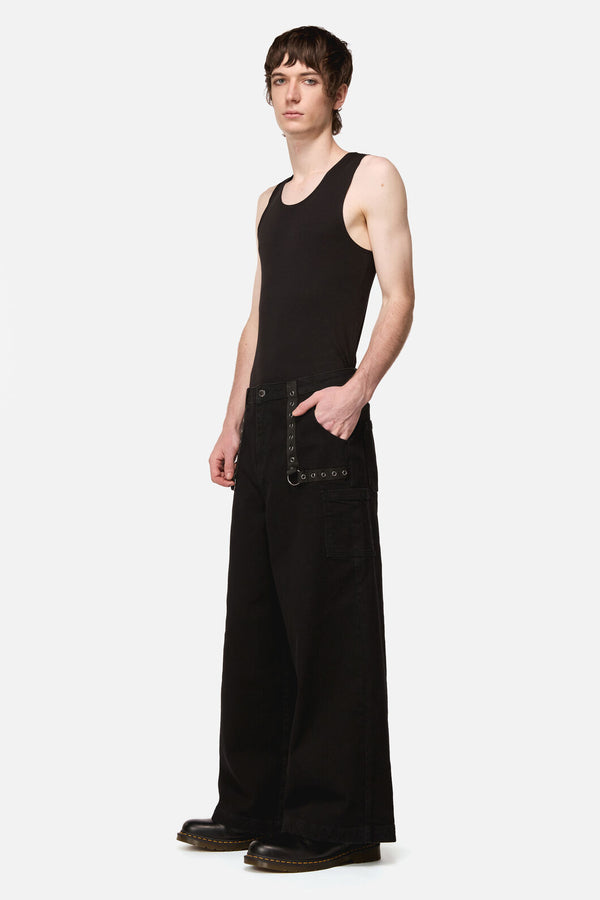 Dangerfield NZ - Mischief Eyelet Jean - black