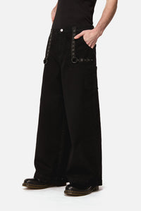 Dangerfield NZ - Mischief Eyelet Jean - black
