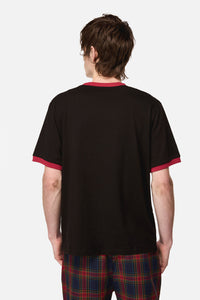 Dangerfield NZ - Jackalope Ringer Tee - black
