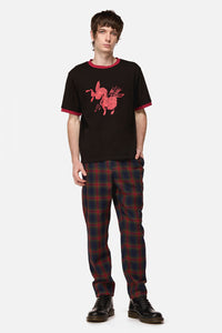 Dangerfield NZ - Jackalope Ringer Tee - black