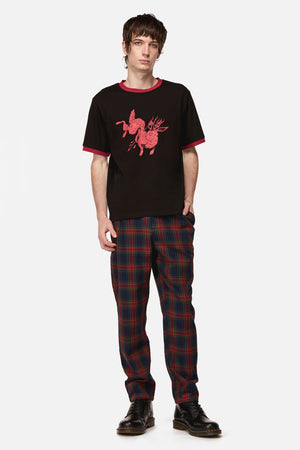 Dangerfield NZ - Jackalope Ringer Tee - black