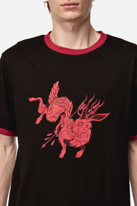 Dangerfield NZ - Jackalope Ringer Tee - black