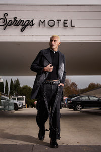 Dangerfield NZ - Y2K Sigil Denim Jacket - black