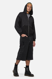 Dangerfield NZ - Goth Buckle Hoodie - black