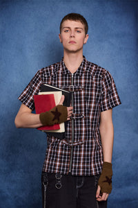 Dangerfield NZ - Archangel Tartan Shirt - brown
