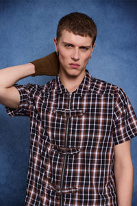 Dangerfield NZ - Archangel Tartan Shirt - brown