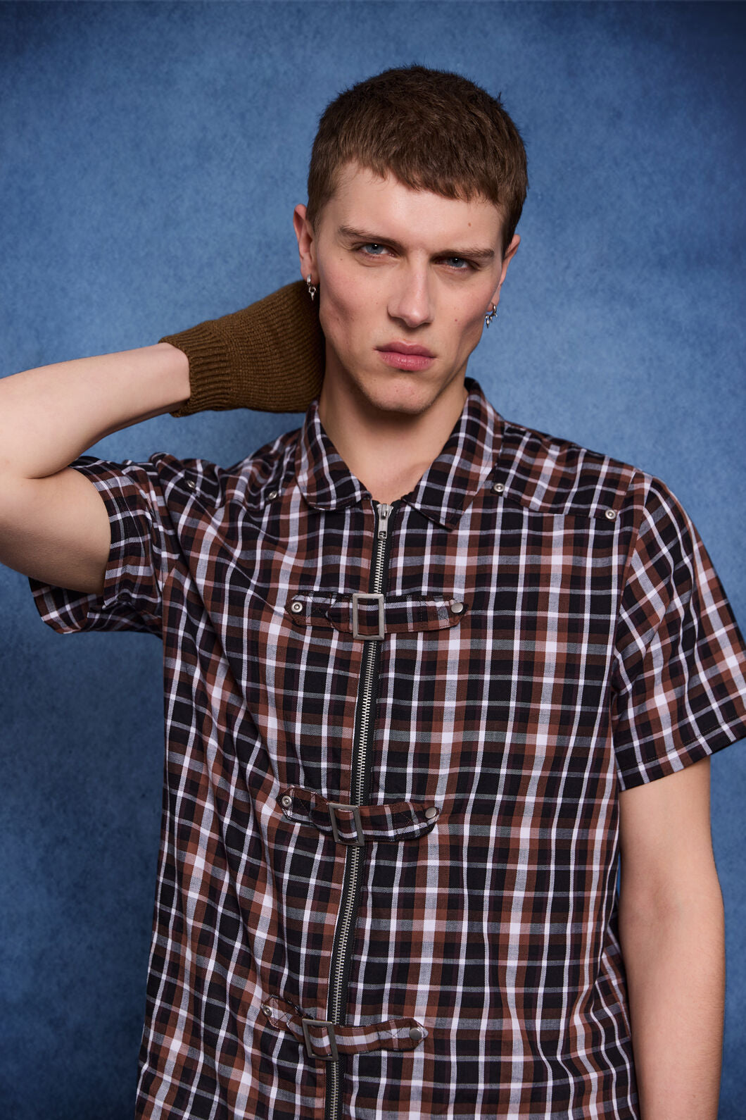 Dangerfield NZ - Archangel Tartan Shirt - brown
