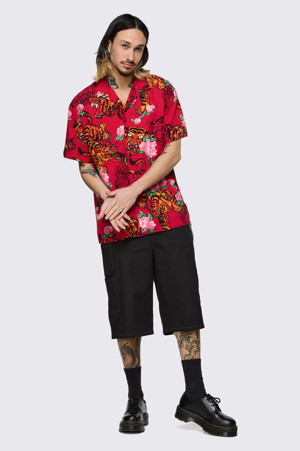 Dangerfield NZ - Big Cat Shirt - multi