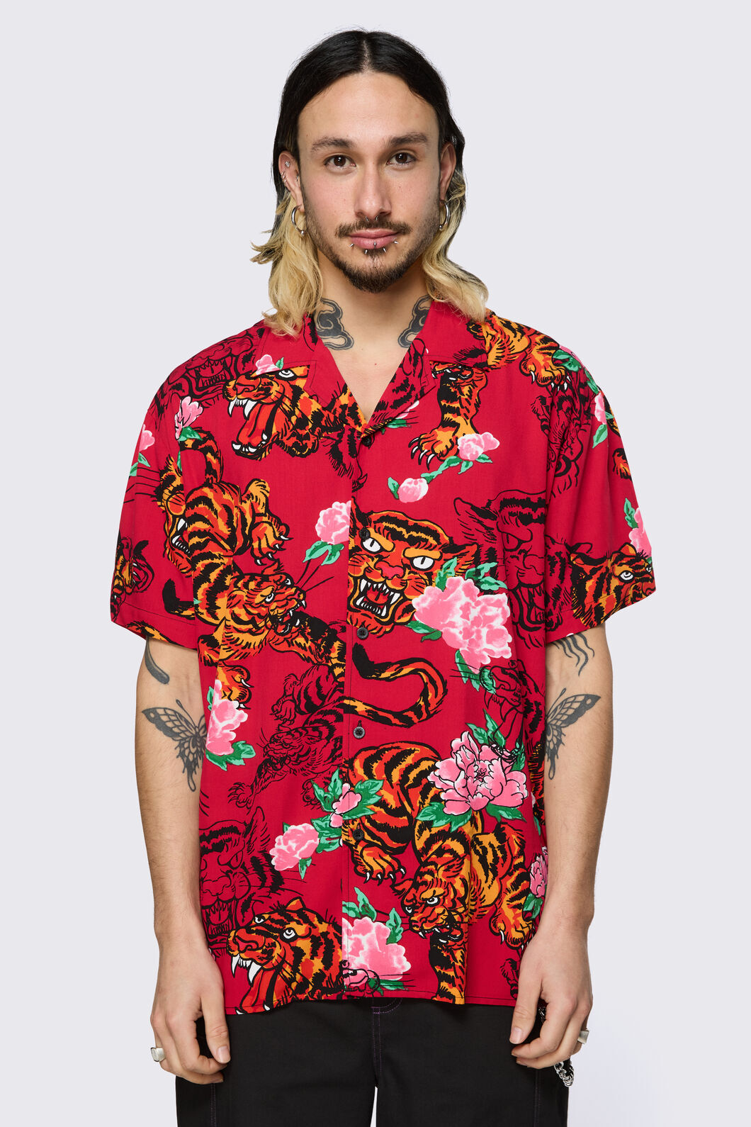 Dangerfield NZ - Big Cat Shirt - multi