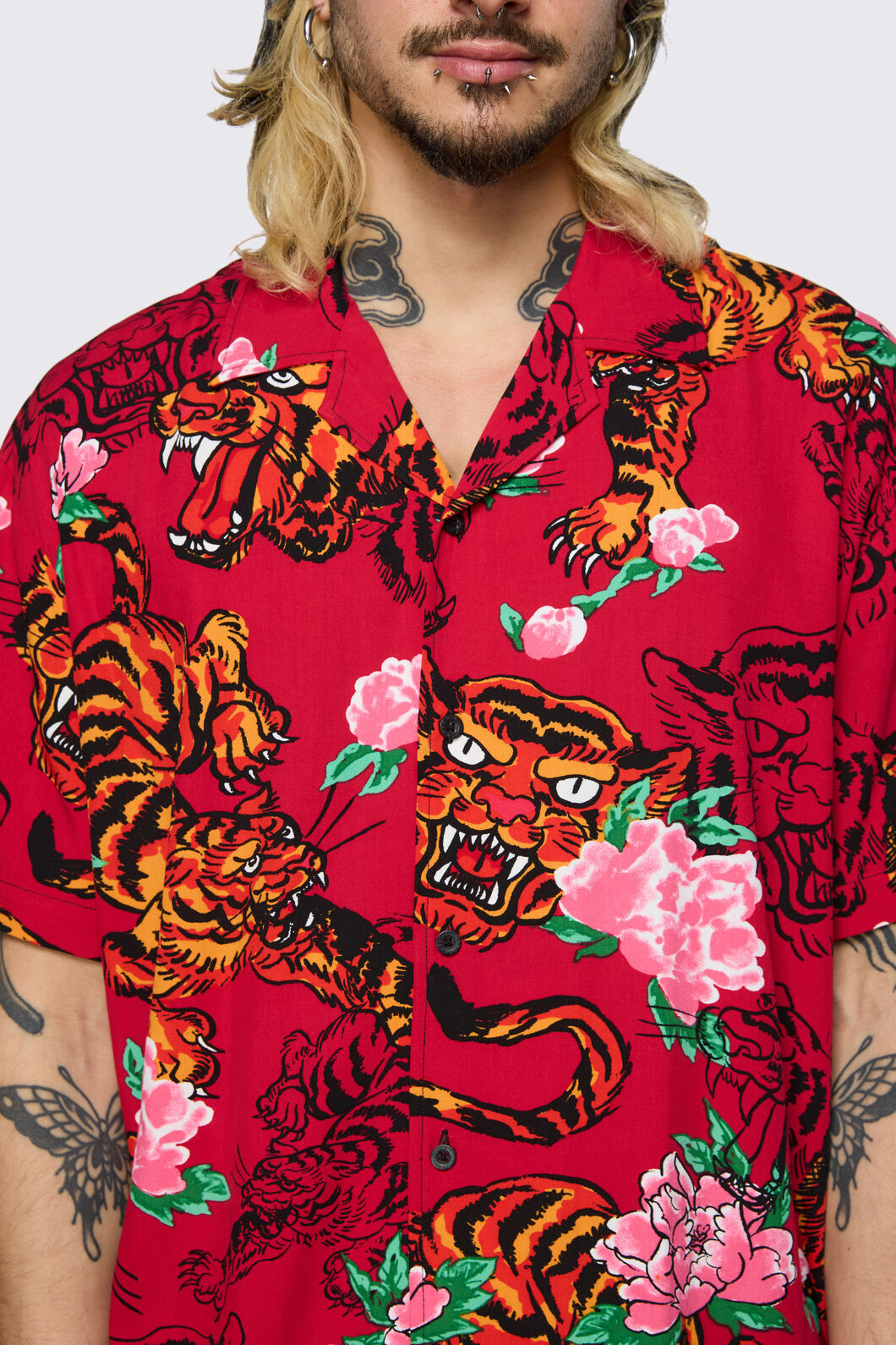 Dangerfield NZ - Big Cat Shirt - multi