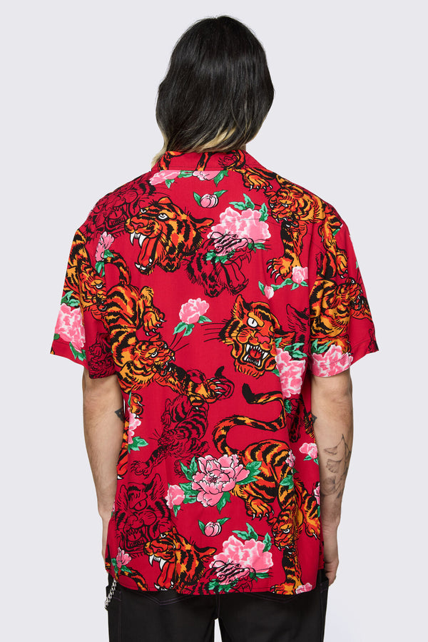 Dangerfield NZ - Big Cat Shirt - multi