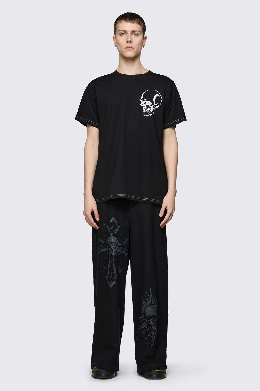 Dangerfield NZ - Archangel Skelly Tee - black