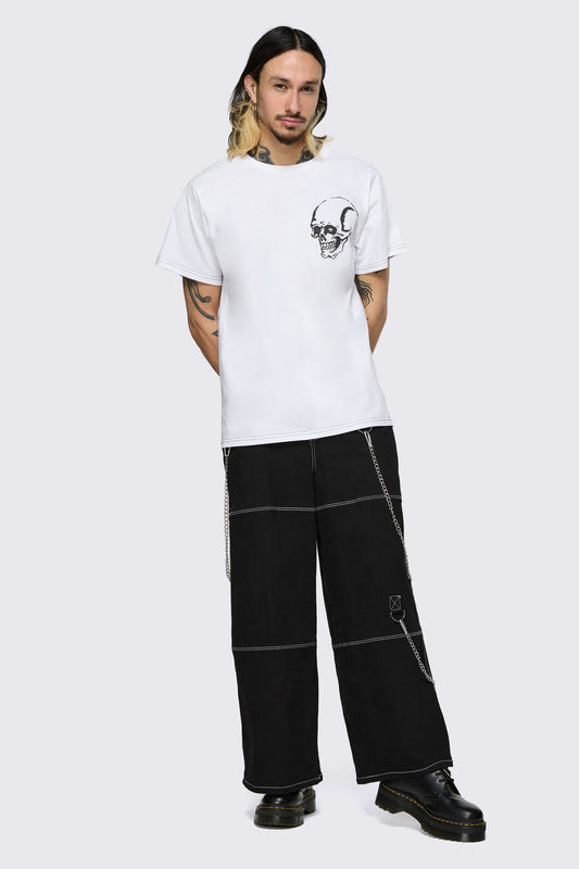 Dangerfield NZ - Archangel Skelly Tee - white