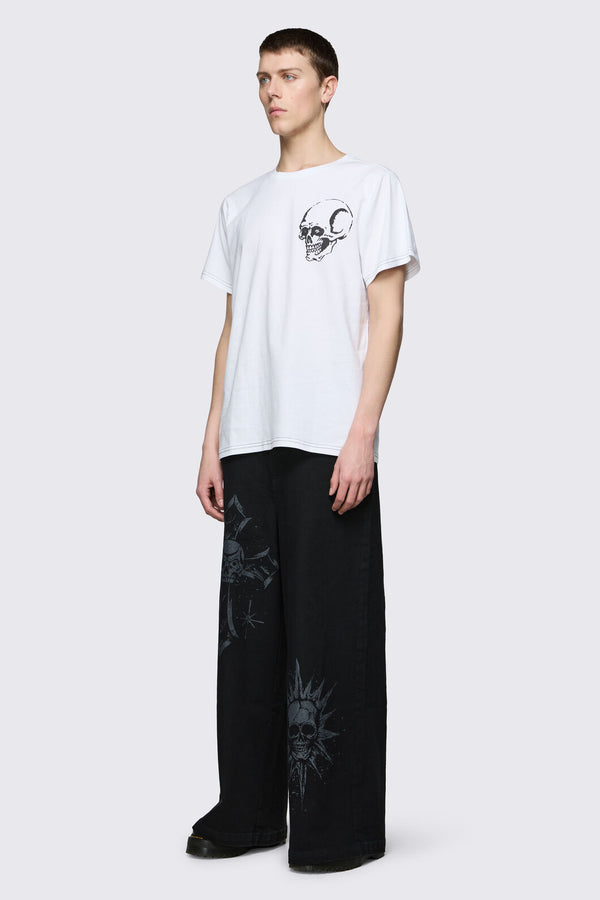 Dangerfield NZ - Archangel Skelly Tee - white