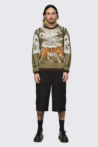 Dangerfield NZ - Big Cat Scene Knit - multi