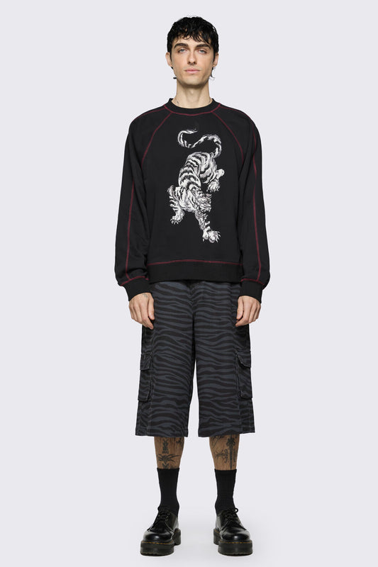 Dangerfield NZ - Big Cat Jumper - black