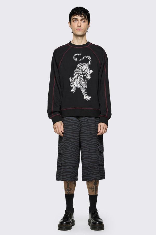 Dangerfield NZ - Big Cat Jumper - black