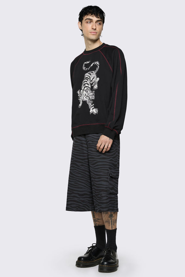 Dangerfield NZ - Big Cat Jumper - black