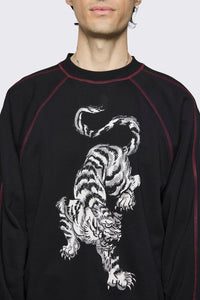 Dangerfield NZ - Big Cat Jumper - black