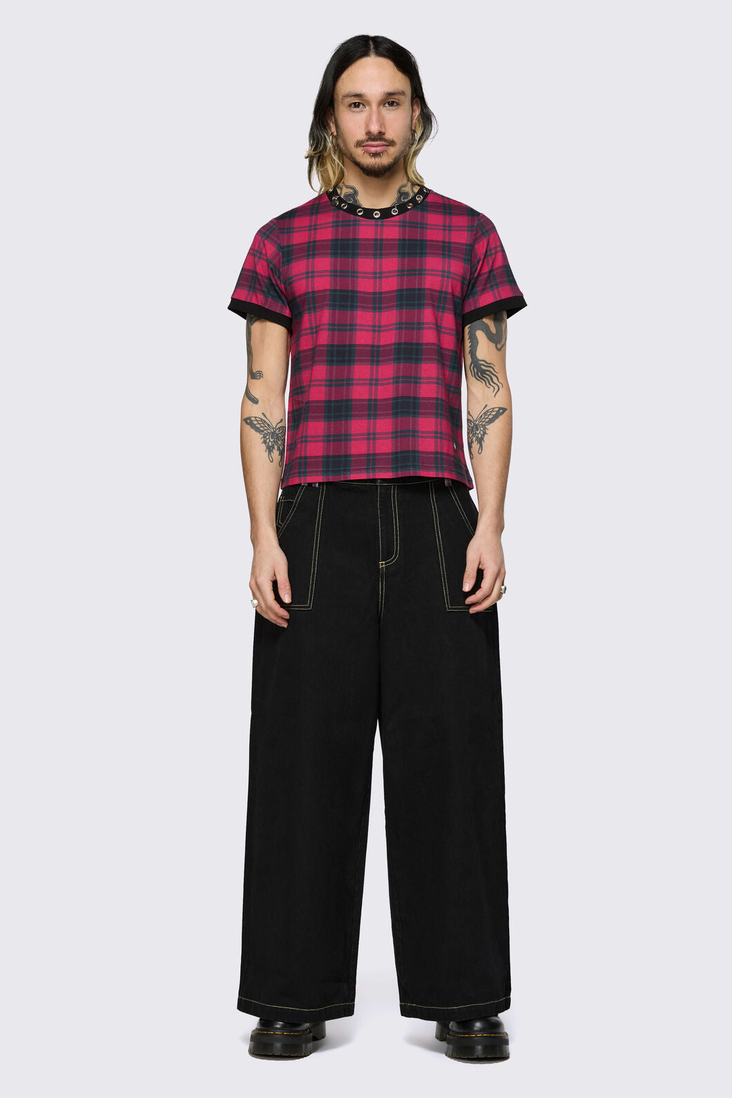 Dangerfield NZ - Dizzy Punk Tee - red