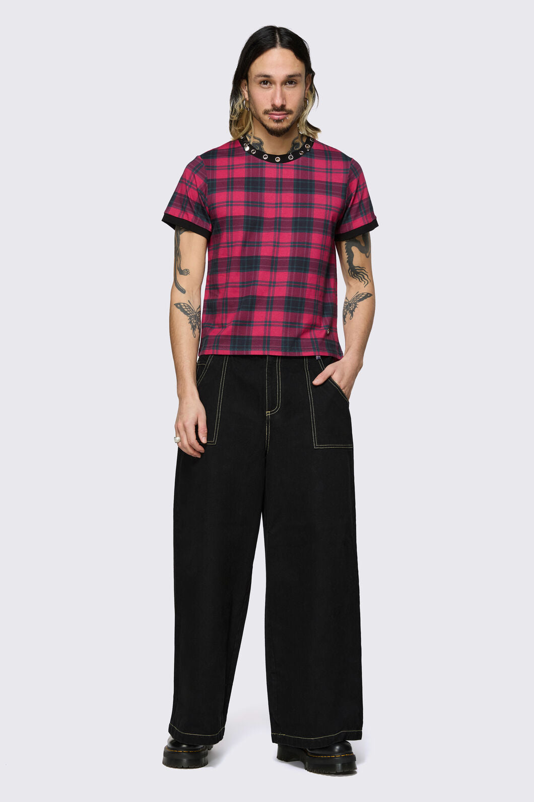 Dangerfield NZ - Dizzy Punk Tee - red