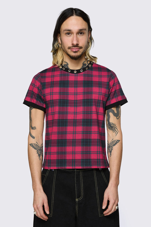 Dangerfield NZ - Dizzy Punk Tee - red
